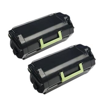 Compatible Multipack Lexmark MS817dn Printer Toner Cartridges (2 Pack) -53B2H00