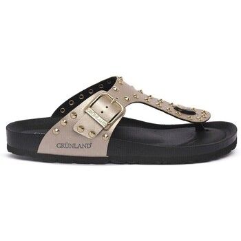 Grunland Chanclas CC0064PLATINO para mujer