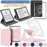 funda para kindle paperwhite colorsoft 2024 12a generacion 7 360    soporte desmontable magnetico acrilico de rotacion sa569p sa568b
