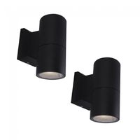 pack 2 x aplique de pared exterior chill