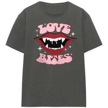 Universal Monsters Camiseta Love Bites para mujer