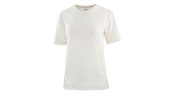 Maillot de manga corta salomon shkout core white de mujer