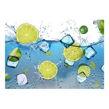 Papel Pintado 3d - Limonada Refrescante (250x175 Cm)