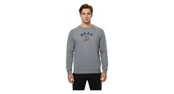 Camiseta de manga larga rubb r beau gris