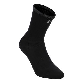 Under Armour Velociti Lite Crew  Calcetines para correr Unisex-negro, negro
