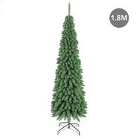 arbol de navidad artificial estrecho bousso 18m 580 ramas