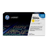 hp laserjet 504a yellow print cartridge with colorsphere toner ce252a