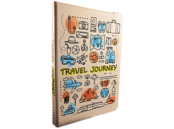 Funda tablet - Maillon Technologique MTTABLETTRAVEL, Para de 9.7” a 11”, Tipo libro, Universal, Multicolor