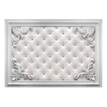 Papel Pintado 3d - Quilted Leather (300x210 Cm)