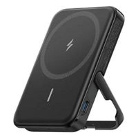 bateria externa anker 322 maggo 5000 mah cargador inalambrico 12 w negro