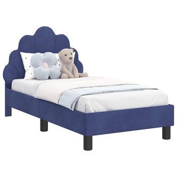 Estructura De Cama Para Niños Pequeños Con Cabecera 70 X 140 Cm Vidaxl