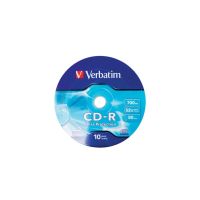 cd en blanco verbatim cd-r 52x 700mb 10pk resistente a aranazos