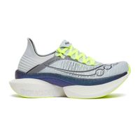 zapatillas saucony endorphin elite 2 gris amarillo ss26 unisex talla 43 - eur