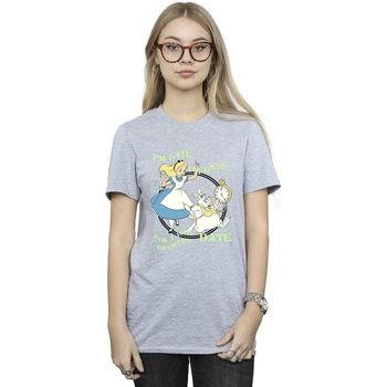 Disney Camiseta Alice In Wonderland I'm Late para mujer