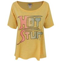 junk food camiseta hot stuff para mujer