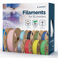 filamento gembird pla 175mm 200g azul