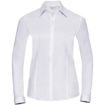 Russell Collection Camisa manga larga J962F para mujer