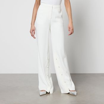 Stine Goya Isaac Recycled Satin Wide-Leg Trousers - XL