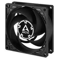 ventilador 8cm arctic p8 pwm pst negro