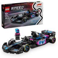 lego speed champions bwt alpine a524 f1 coche y minifigura set 77248