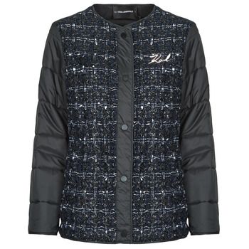 Karl Lagerfeld Abrigo de plumas BOUCLE SHORT PADDED JACKET para mujer