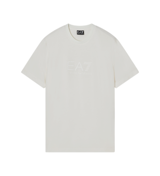 EA7 para hombre. 7M001358_AF13862 Camiseta Lux Identity blanco (XXL), Casual, Modal, Manga corta