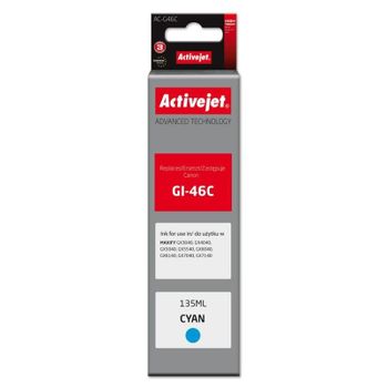 Cartucho de tinta Activejet AC-G46C Alto Rendimiento XL Cian