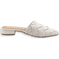 gioseppo sandalias lika sabot intreccio off white 65064 para mujer