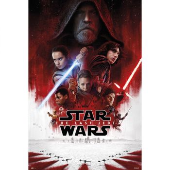 Erik Maxi Póster Star Wars VIII One Sheet 91.5x61cm