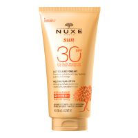 nuxe sun face and body delicious lotion spf 30 150ml