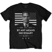 malcolm x tops y camisetas by any means necessary para mujer