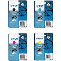 original multipack epson workforce pro wf-c4810dtwf printer ink cartridges 4 pack -t09j14010