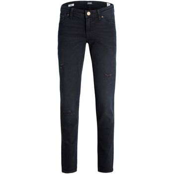 Jack & Jones Pantalón pitillo 12218127 JJIWHGLENN JJORIGINAL MF 206 JNR BLACK DENIM para niño