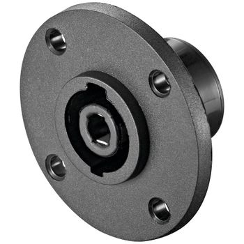 Goobay Conector Speakon Base 4 Polos Hembra Redondo Negro