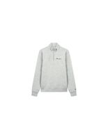 sudadera champion half zip hombre gris