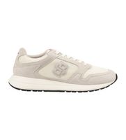 boss para hombre 50554612 zapatillas de piel vinston beige 44 plano cordones casual