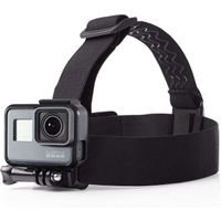 fgns soporte de cabeza para camara de accion correa de cabeza para actioncam compatible con camaras de accion deportivas