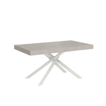 Mesa extensible 90x160/264 cm efecto madera, cachemira
