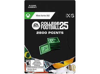 Xbox Series X S EA SPORTS™ College Football 25: 2.800 Points para el juego (*Juego no incluido) (Código de descarga)
