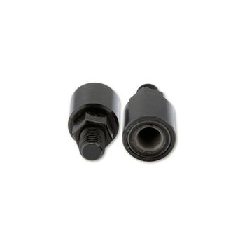 Adaptador antivibración para retrovisores M10x1.25 derecha-derecha-izquierda par negro