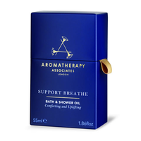 aromatherapy support breathe bath and shower oil 55 ml