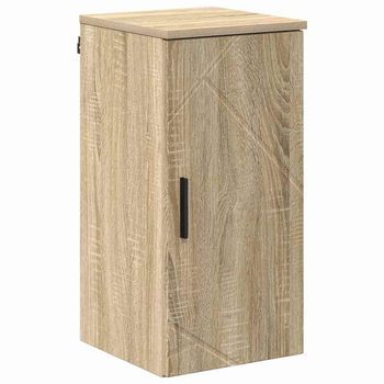 Gabinete De Baño Roble Sonoma 30 X 31,5 X 61 Cm Vidaxl