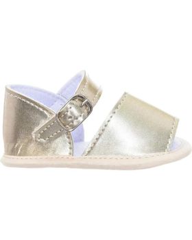 de MARCA INEXISTENTE SANDALIAS FLEXIBLES CON CIERRE DE HEBILLA LPG31231 BEBE DORADO