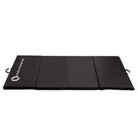 colchoneta de gimnasia plegable negra hms premium mgs01