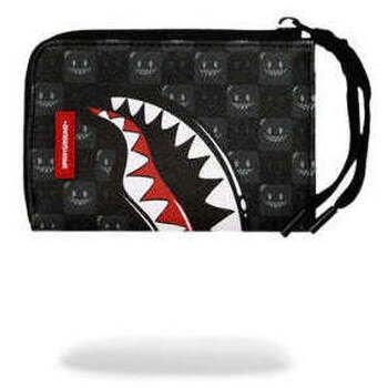 Sprayground Bolso Sharks In Paris Wtf Bubbly Black Check para mujer