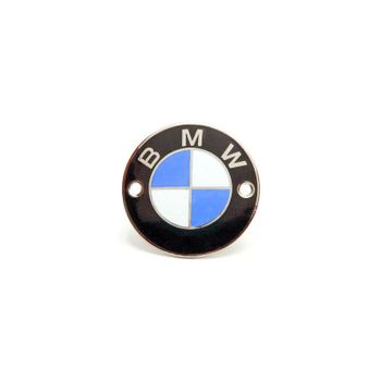 Emblema depósito de combustible BMW R Boxer 2V 70mm esmaltado tornillo de fijación