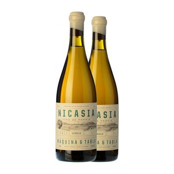 Máquina & Tabla Vino Blanco Nicasia Rueda 75 Cl 15.5% Vol. (pack De 2 Unidades)