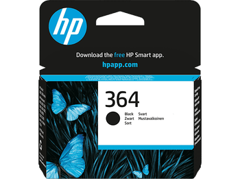 Cartucho de tinta - HP 364, 250 páginas, Negro