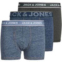 jack  jones boxer 12168864 jacdenim trunks 3 pack noos jnr navy blazer dark grey para nino