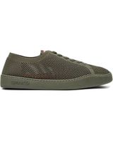 de camper zapato peu casual con suela de goma verde